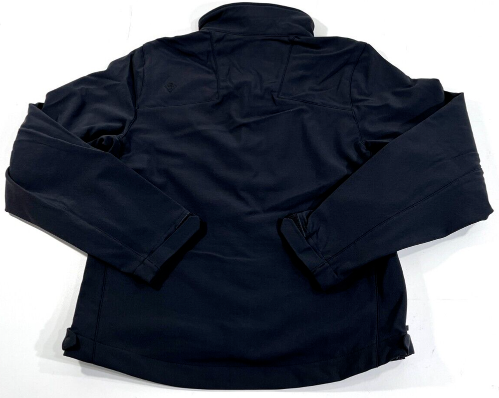 FIRST TACTICAL 118502 MENS SM TACTIX SYSTEM JACKET MIDNIGHT NAVY PATCH REMOVED