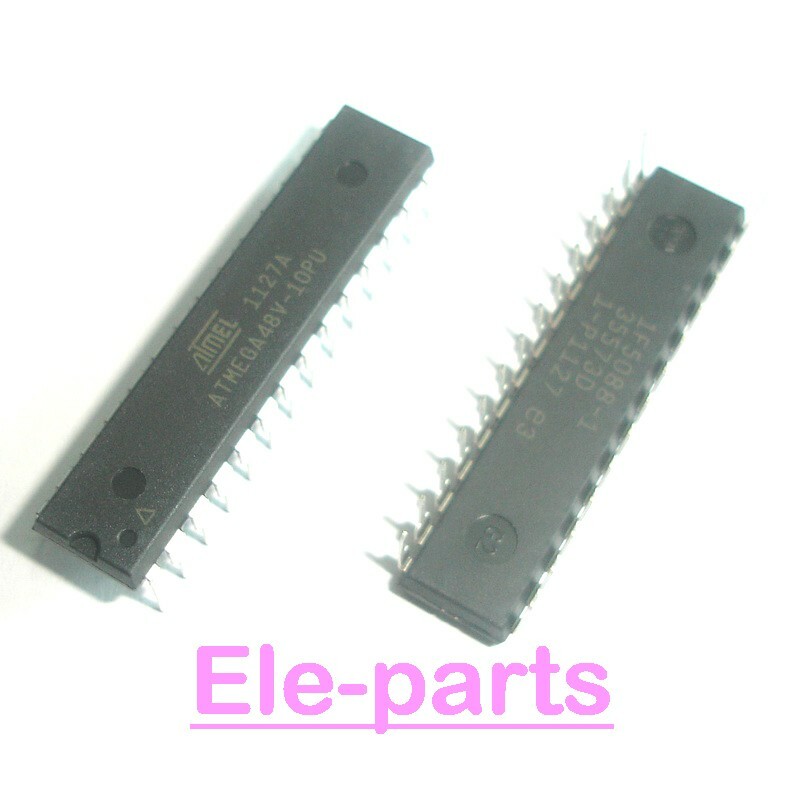 5 PCS ATMEGA48V-10PU DIP-28 ATMEGA48 8-bit Microcontroller with 8K Bytes Flash