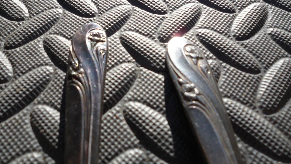 Holmes & Edwards Silverplate Serving Salad Fork And Spoon