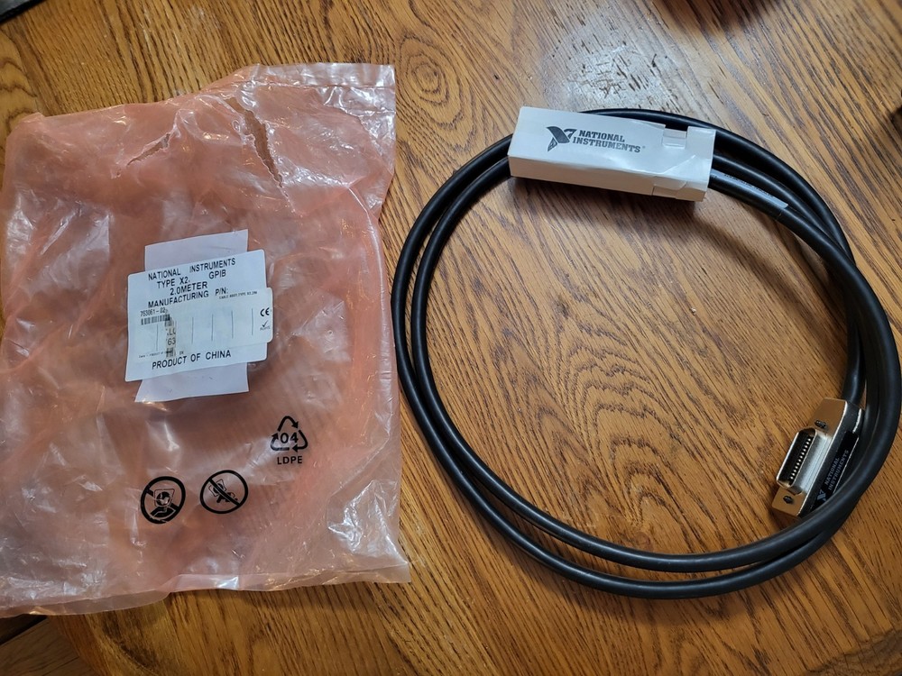 National Instruments 763507B-02 2 meter/6 ft GPIB Cable