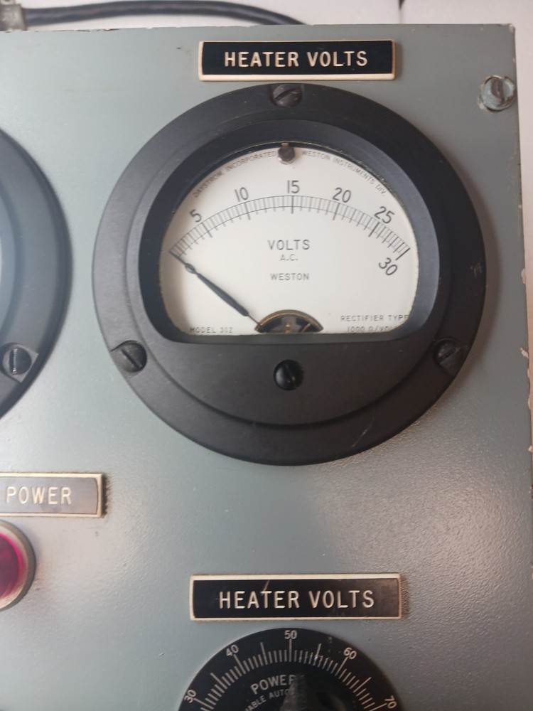Vintage 1950s Powerstat Variable Autotransformer Heater Control Robotic Bot...