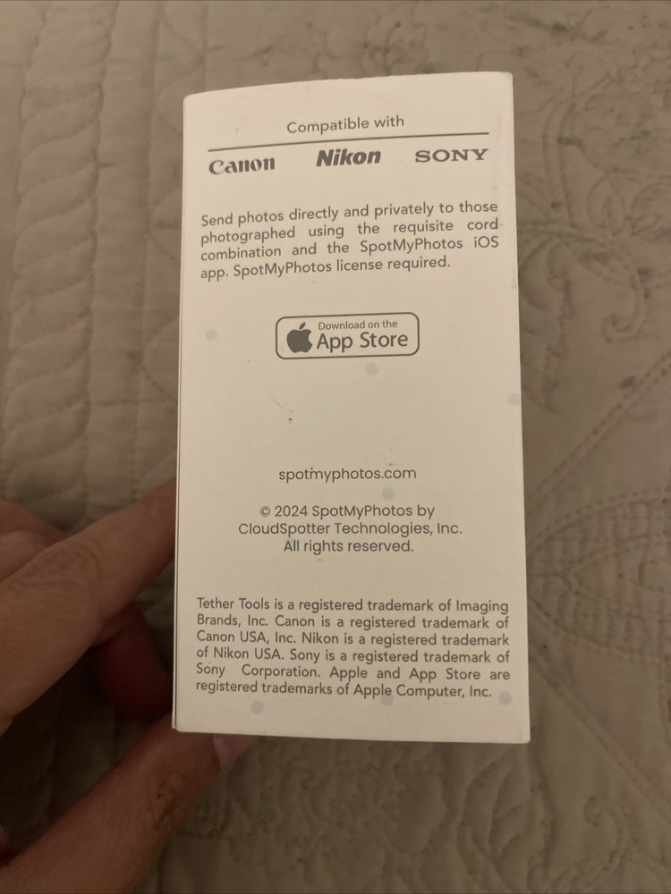 SpotMyPhotos Mobile Tethering Cord Pack Kit