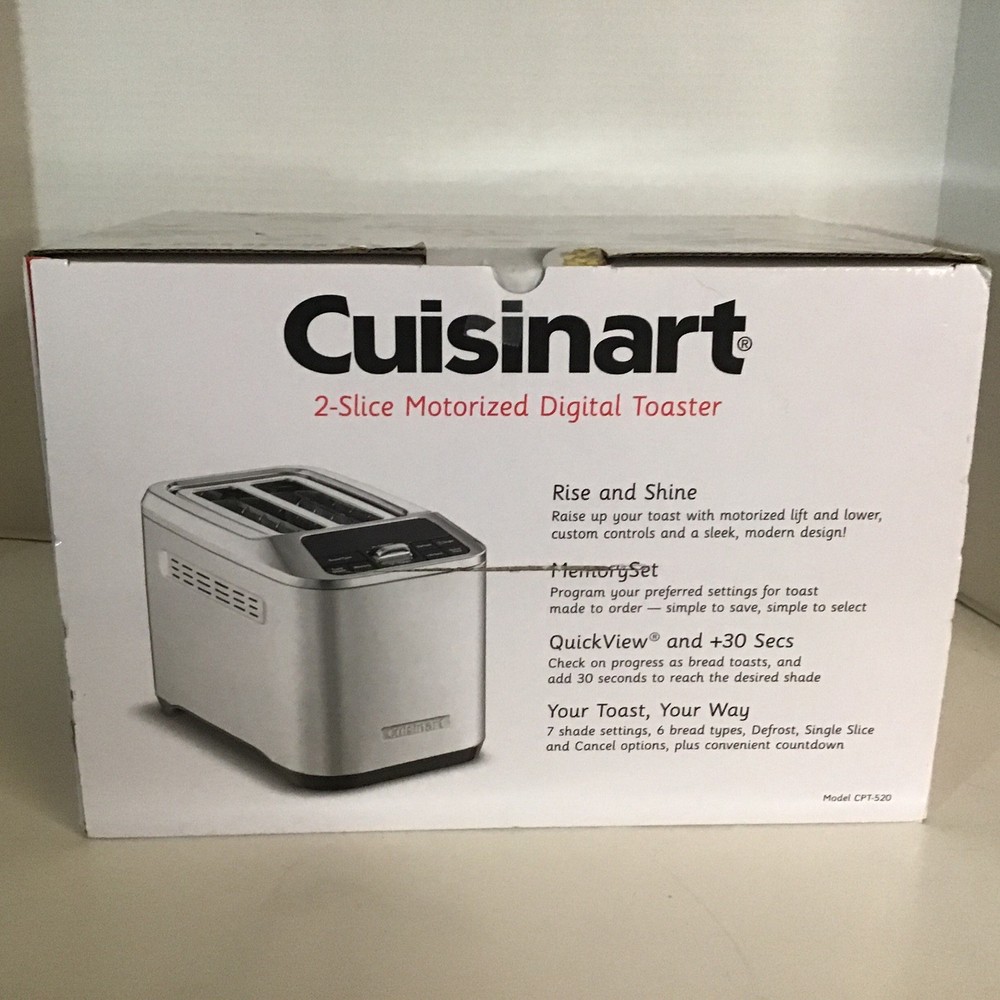 Cuisinart CPT-520 2 Slice Digital Motorized Toaster