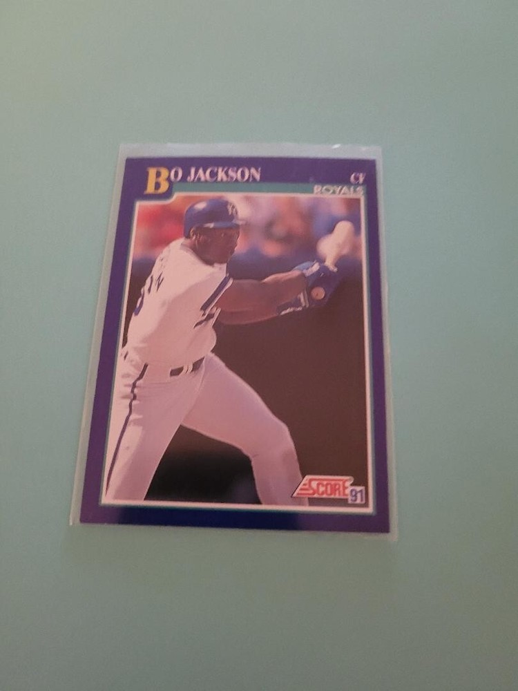 !!!     BO JACKSON  SCORE  BASEBALL CARD $$