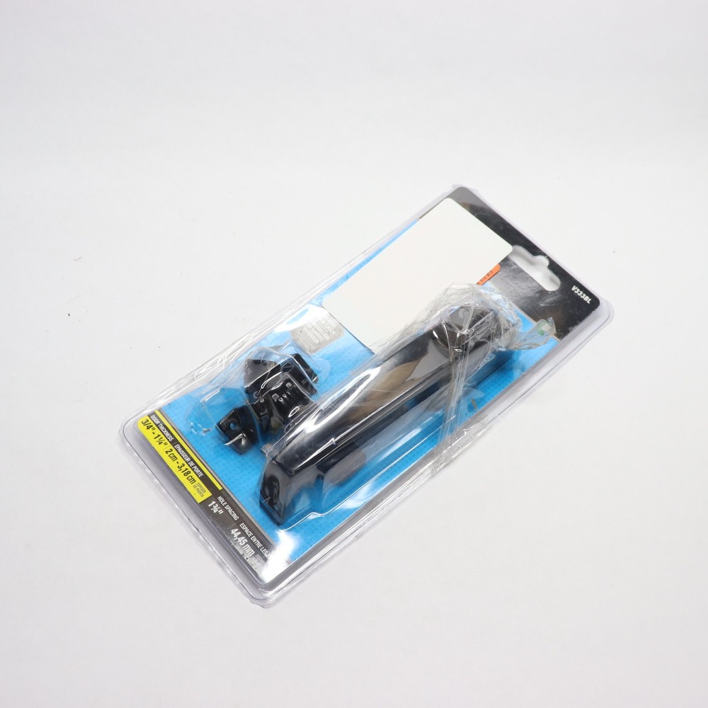 Wright Push Button Latch Black V333BL - No Hardware