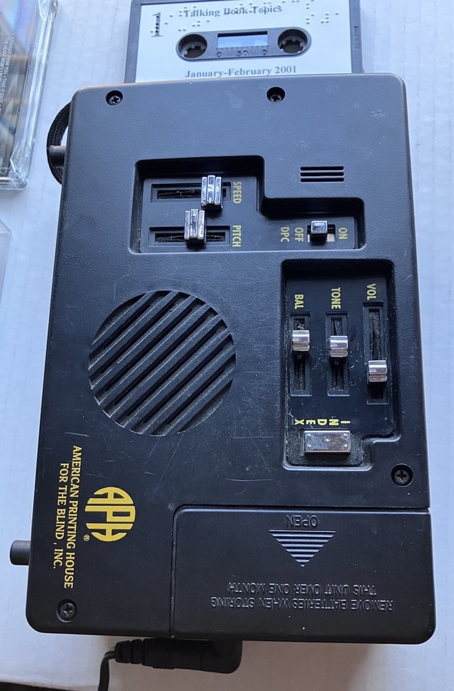 🦮 Handi Cassette II Recorder, APH for the Blind, Variable Speed Tested 👍