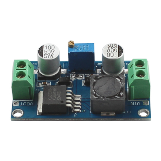 1PCS XL6019 5A Current DC to DC Adjustable Boost Power Supply Board Module CA