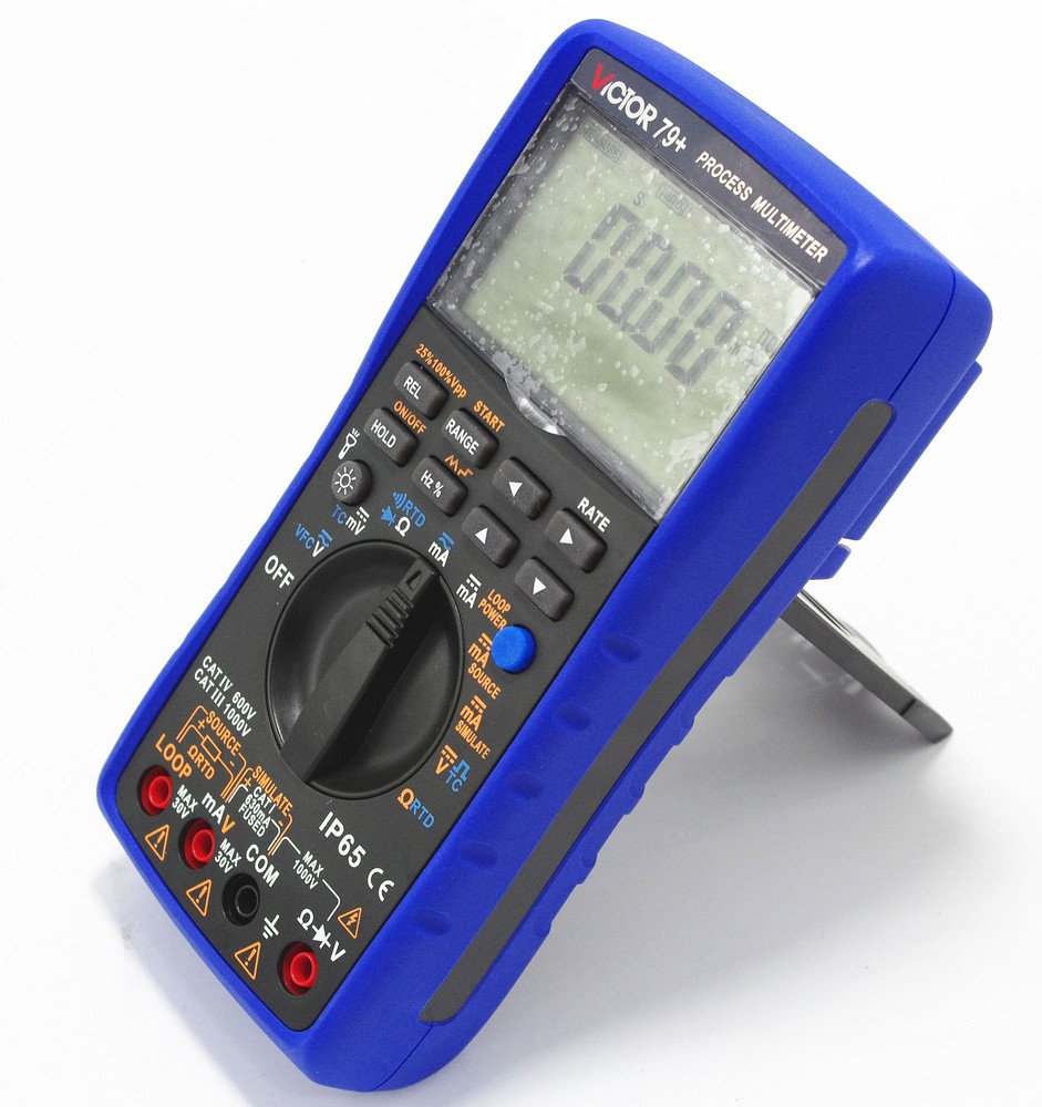 VC79+ Multifunctional digital multimeter Process meter signal source calibrator