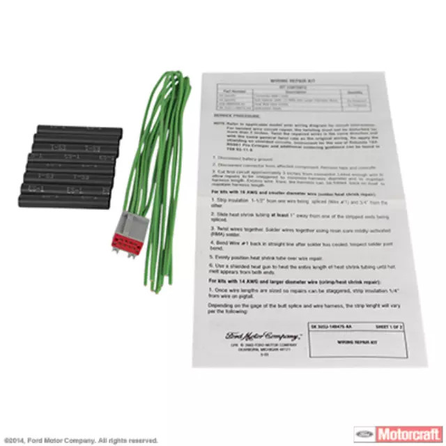 Genuine Motorcraft Power Mirror Switch Connector WPT-998