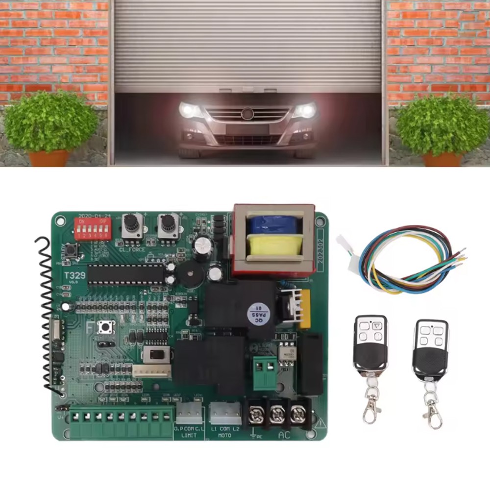 Universal Circuit Control Board For Sliding Gate Opener Main Electronic Control