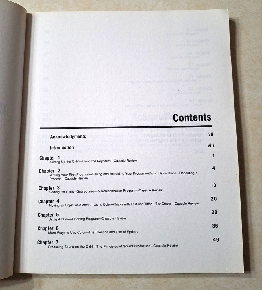 Using & Programming the Commodore 64 1st First Printing Edition Programs 1984