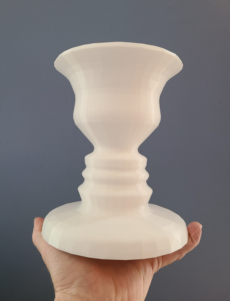 3D Victorian Face Vase - Large