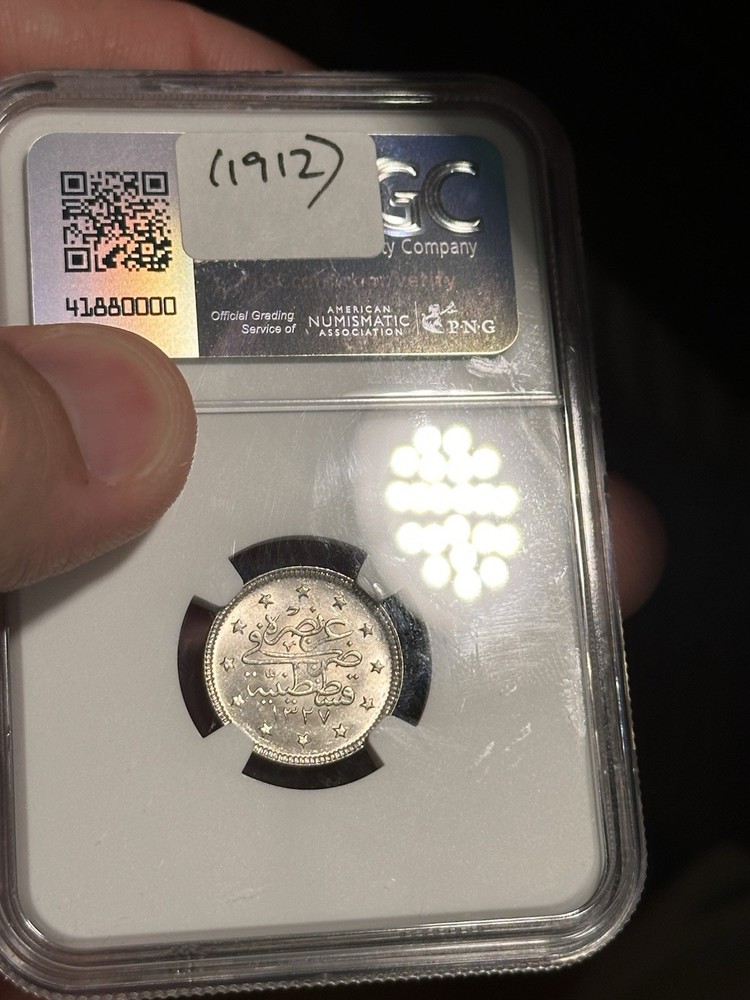NGC MS64 Turkey 2 Kurus 1912