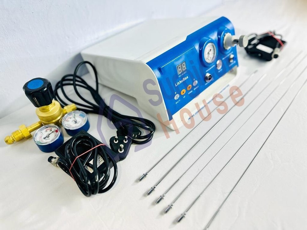 Intra Corporeal Pneumatic Lithotripter Digital Machine Set