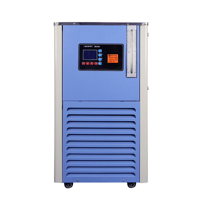 10L Heating Cooling Circulator Chiller -20~199℃ Temperature Control System Lab
