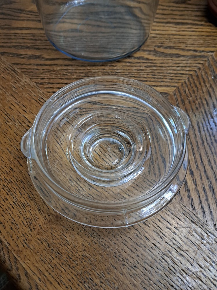 VINTAGE PYREX CLEAR GLASS PERCULATOR POT