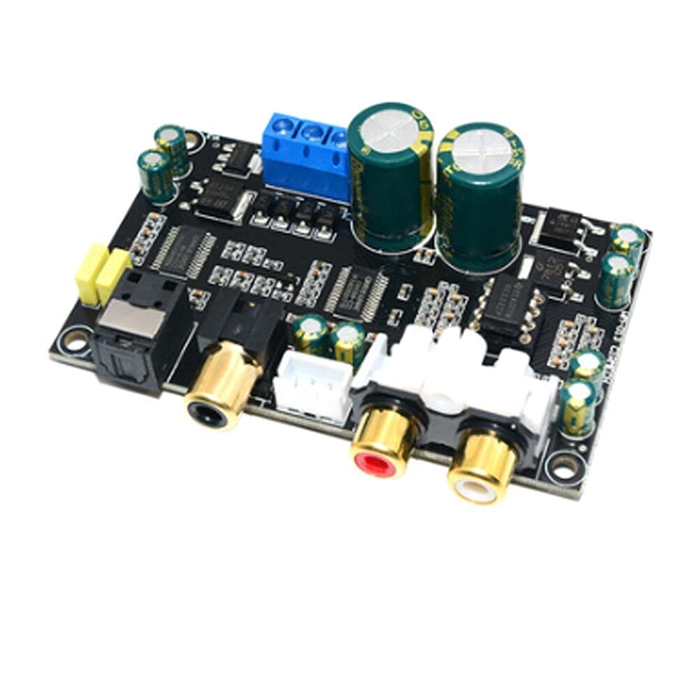 CS8416 + CS4398 24BIT/192KHZ Optical Fiber / Coaxial Decode Board DAC Decoder HQ