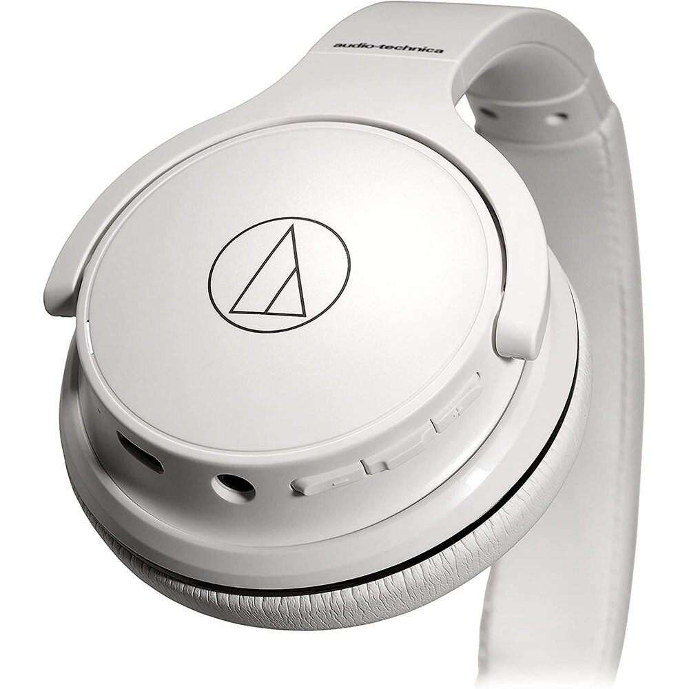 Audio-Technica Bluetooth Wireless On Ear Headphones - White