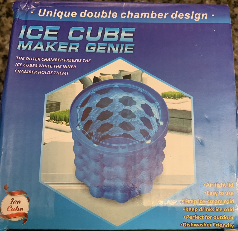 Summer Ice Cube Maker Mold Silicone Ice Bucket Tray Bucket