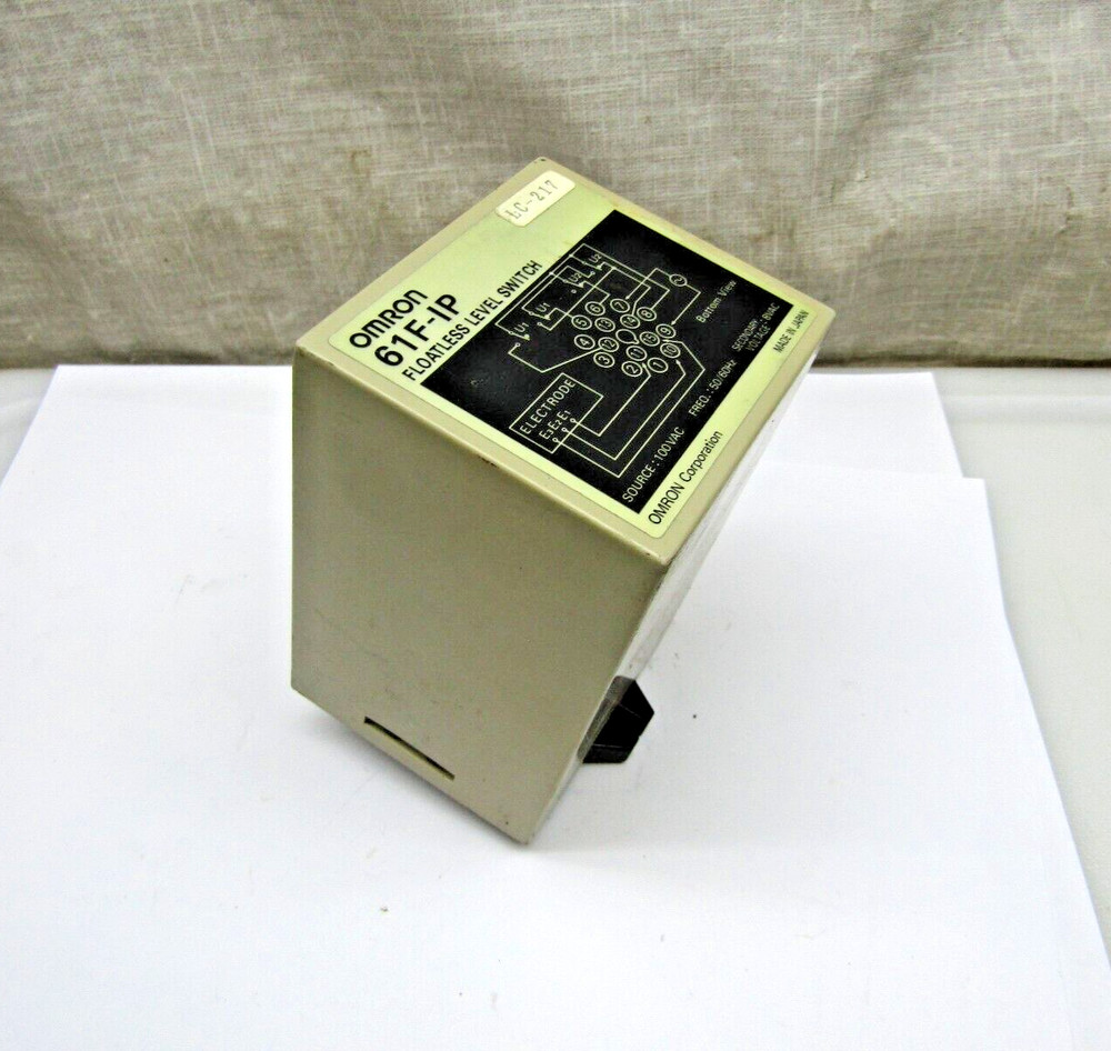 USED Omron 61F-IP Floatless Level Switch