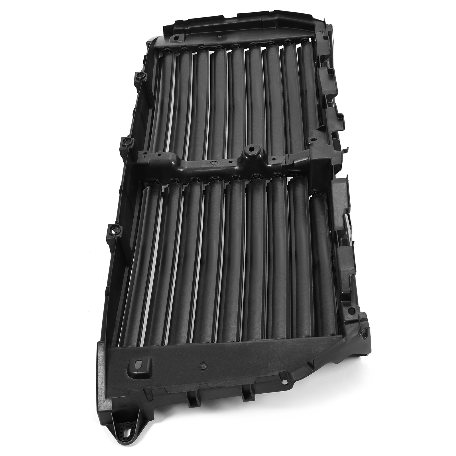 For Ford F-150 2015-2017 Front Upper Radiator Grille Air Shutter Assembly Black