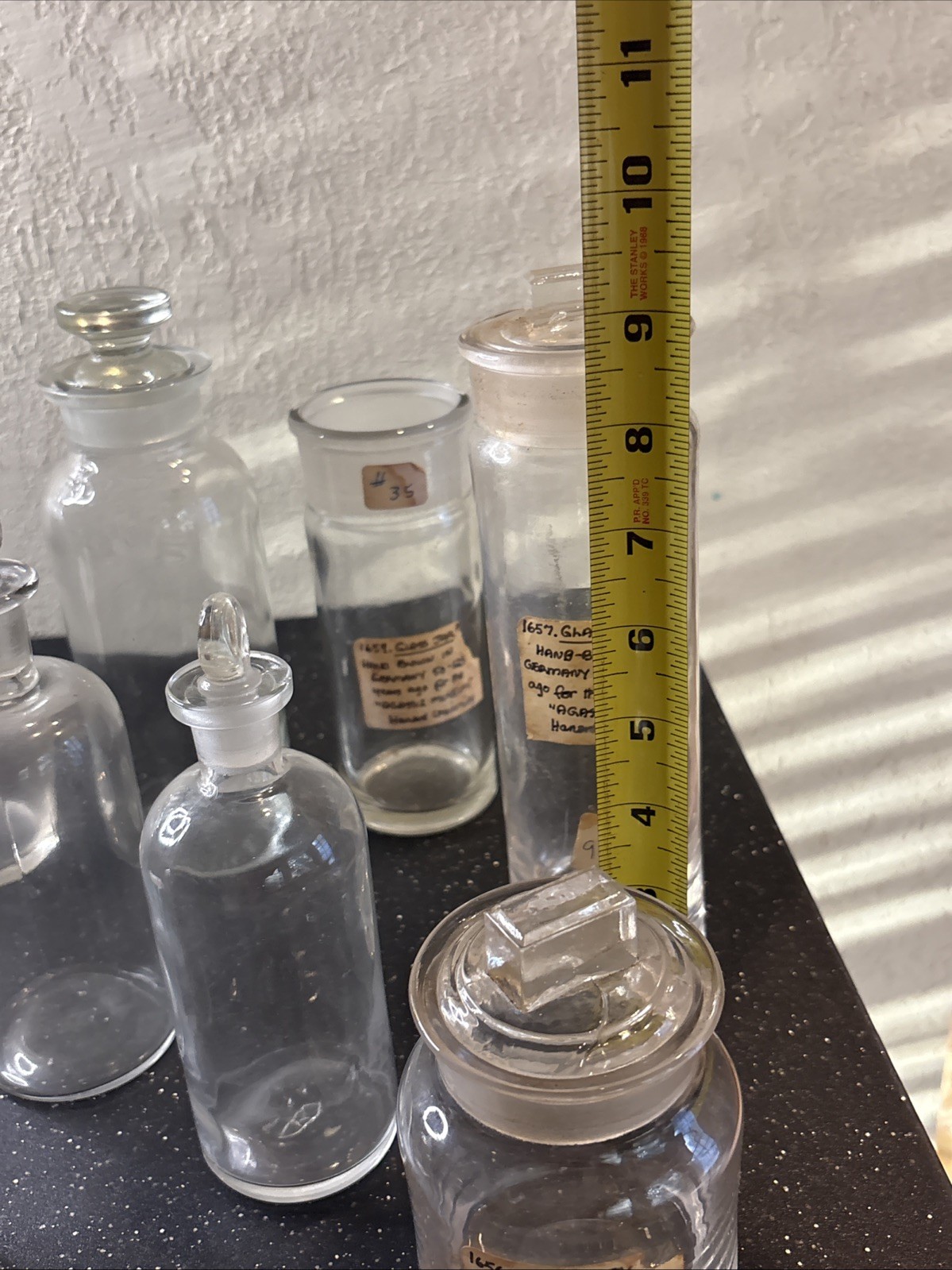 RARE OLD GLASS- 1900+ - Germany, USA, Holland, From 4.5” To 9” The Tallest