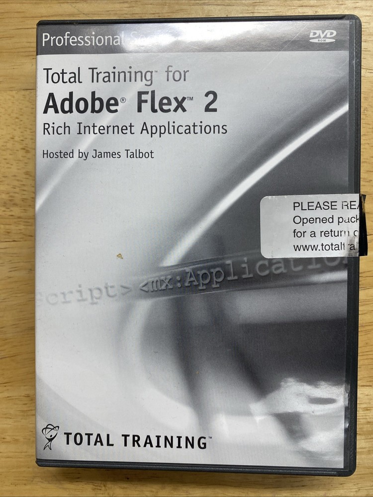 Total Training For Adobe Flex 2 Rich Internet Applications 2-DVD Set