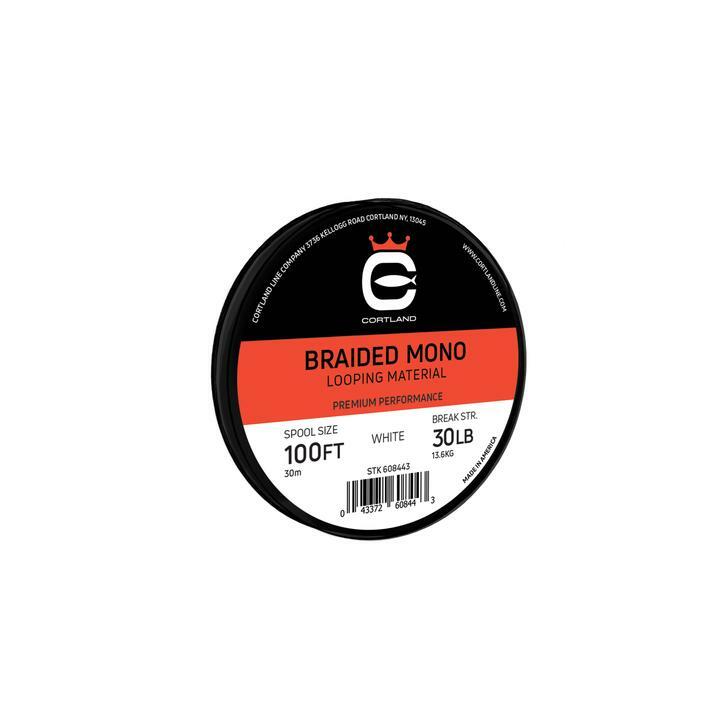 Cortland Braided Mono Looping Material - 100ft