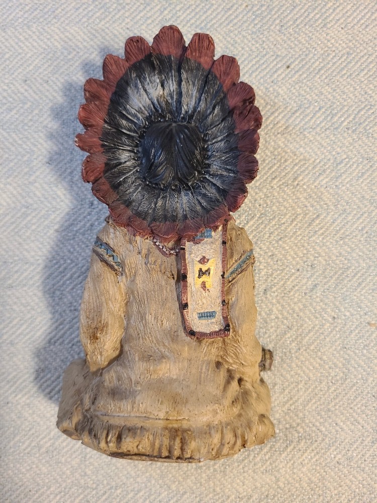 Native American figurine statue