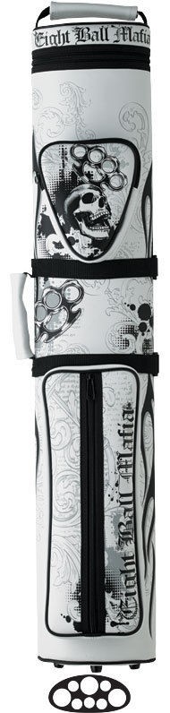 Action 3x5 White EBMC35 E Eight Ball Mafia Pool Cue Case