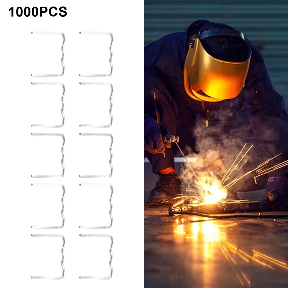Wave Type Standard Cut Flat Stapler Repair Machine Patch Welding Nail Plastic