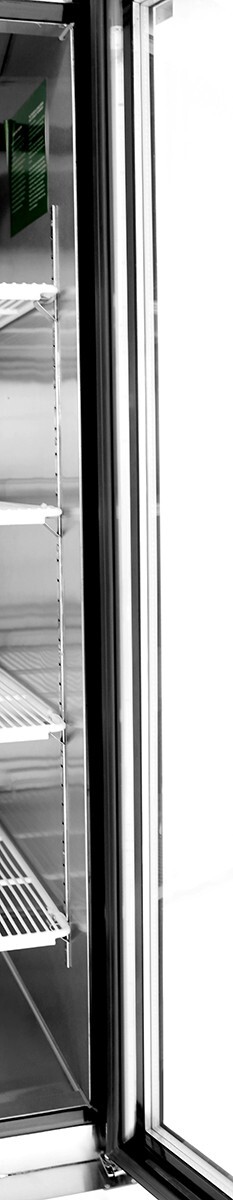 Atosa MCF8722GR, 1 GLASS Door REFRIGERATOR