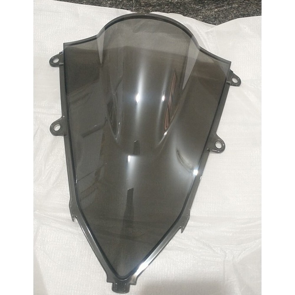 For 2019-2023 2024 CBR650R Double Bubble Windscreen Motorcycle Windshield ,Gray