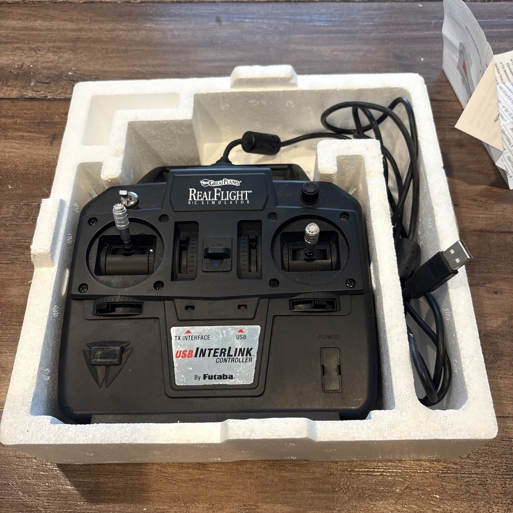 Great Planes Realflight G2 Interlink Controller RC Flight Simulator As Is