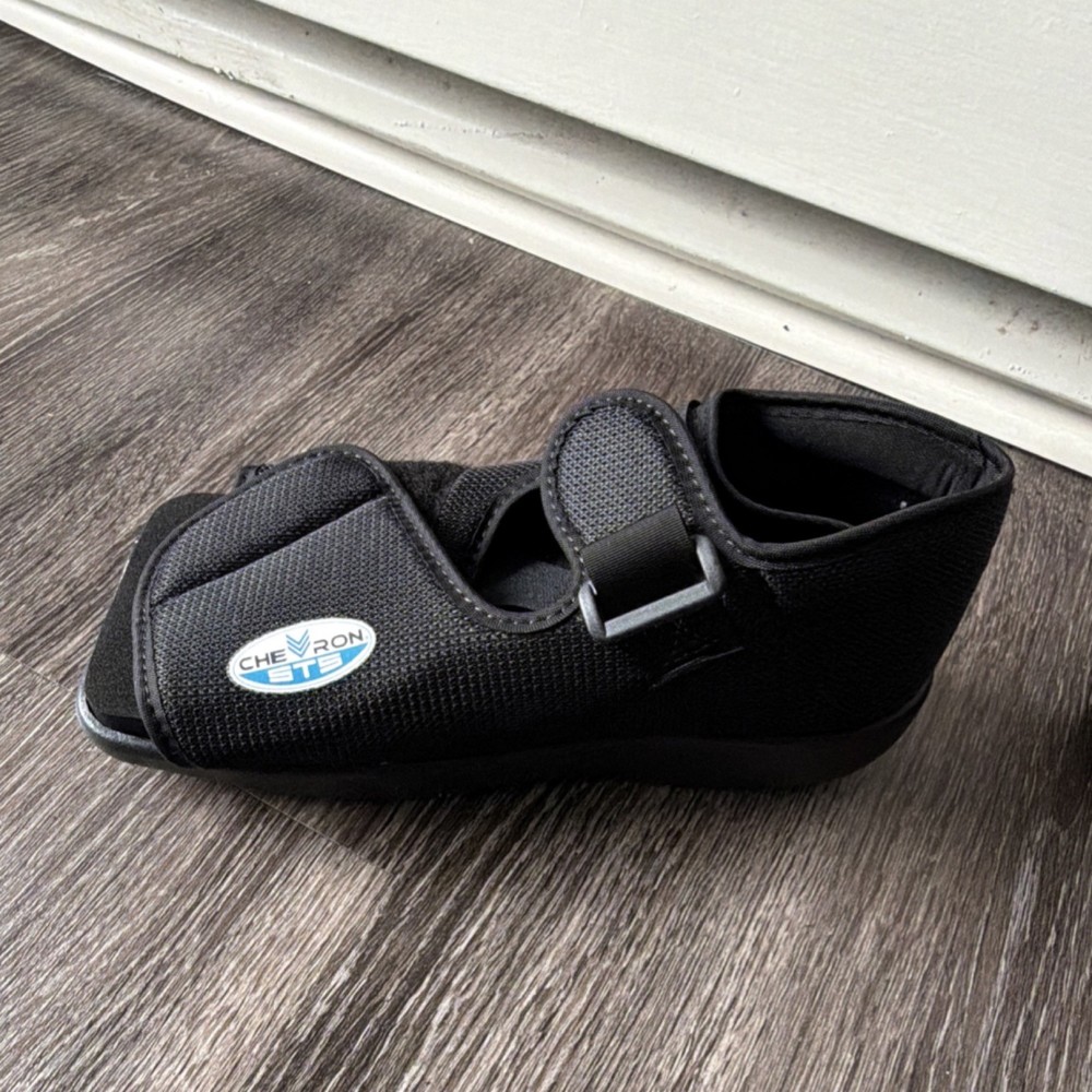 The DARCO OrthoWedge Off-loading Shoe.