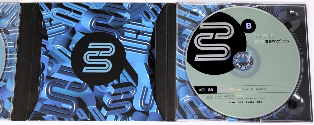Best Service Pro Samples 28 Vocal House Sample/Sound Library/Sampling CD