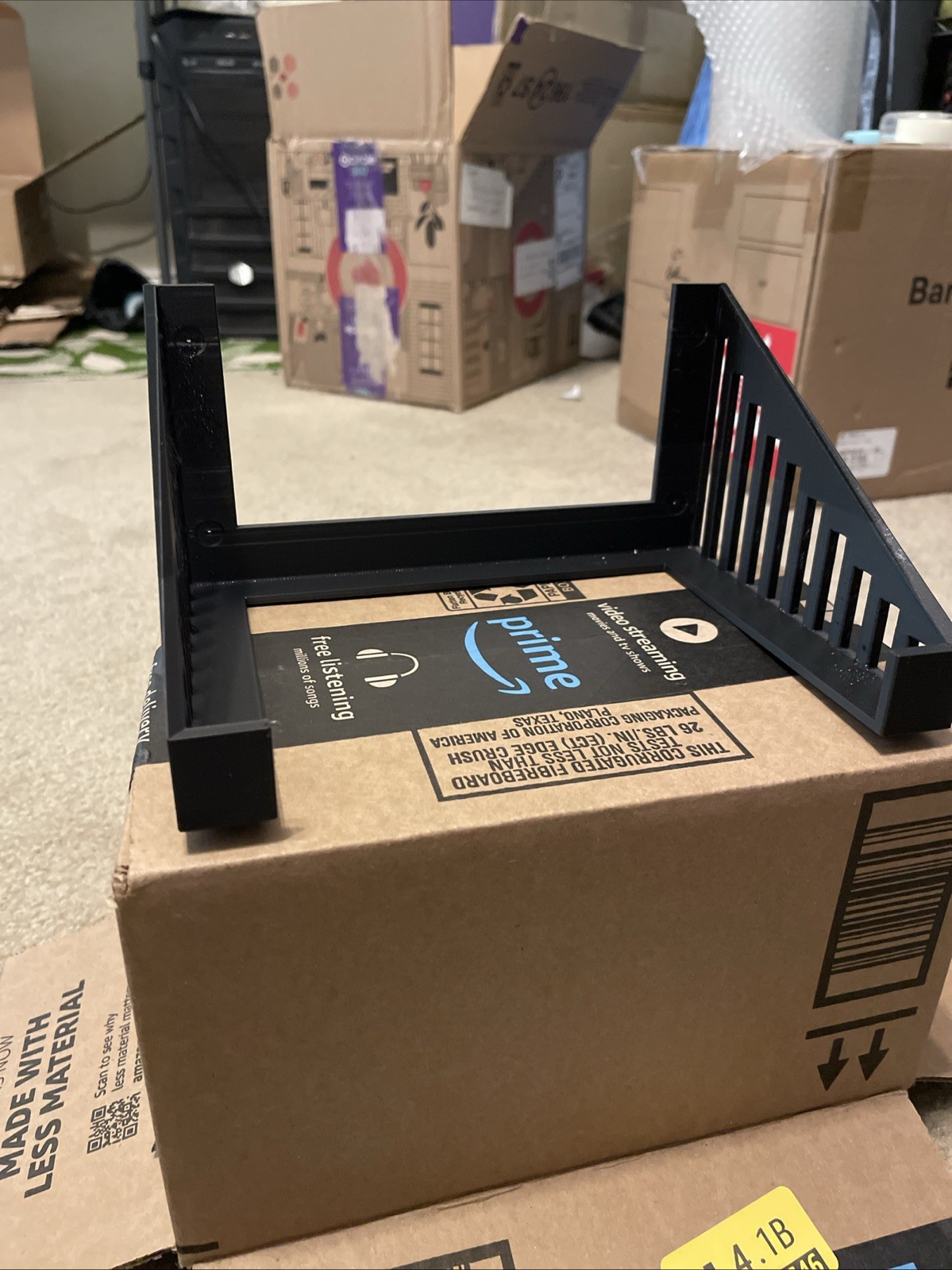 Mini Football Helmet Wall Display | 7.75” x 5.75” x 4” | Fits Original Packaging