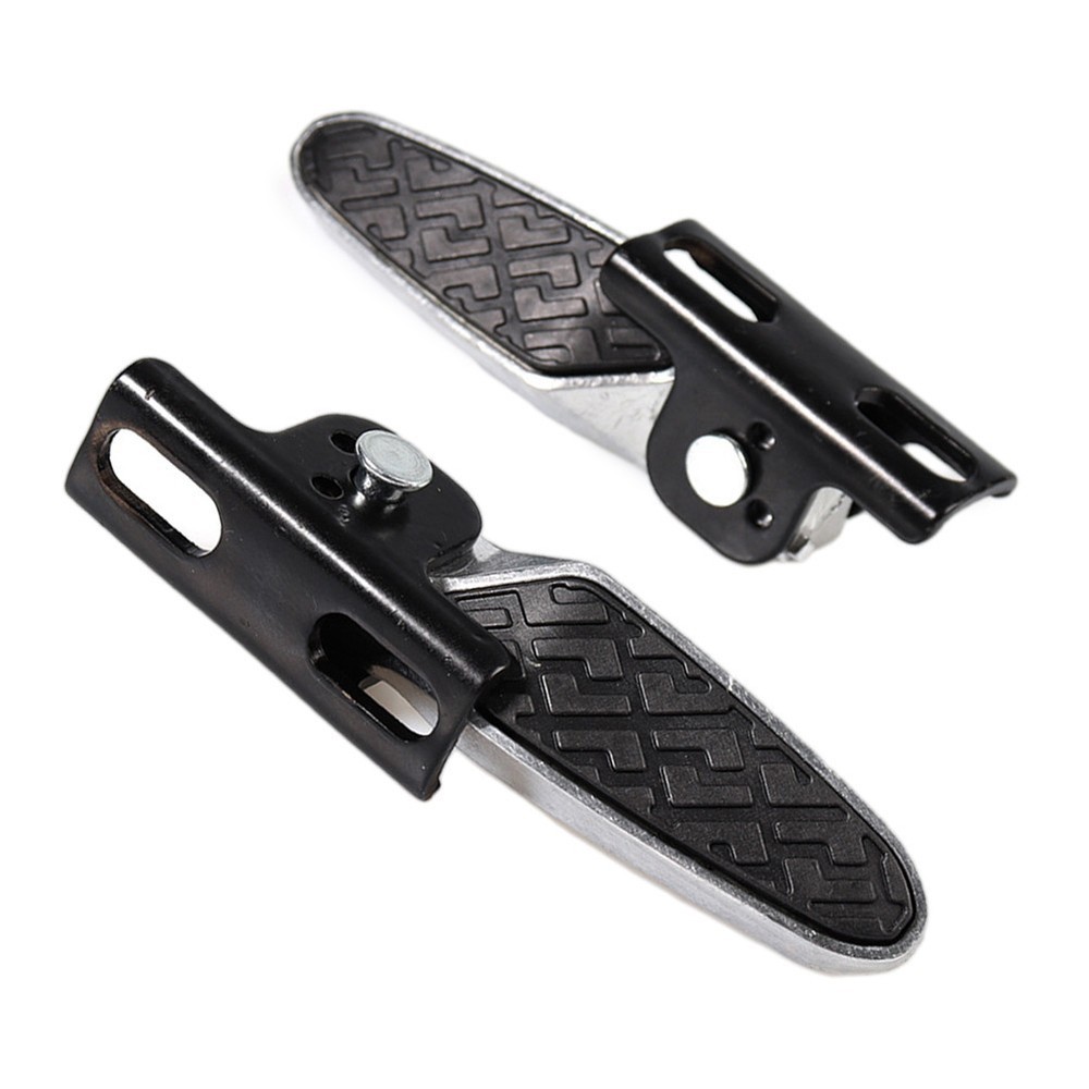 Scooter Front Footrests with Practical Foldable Design Easy Storage Use