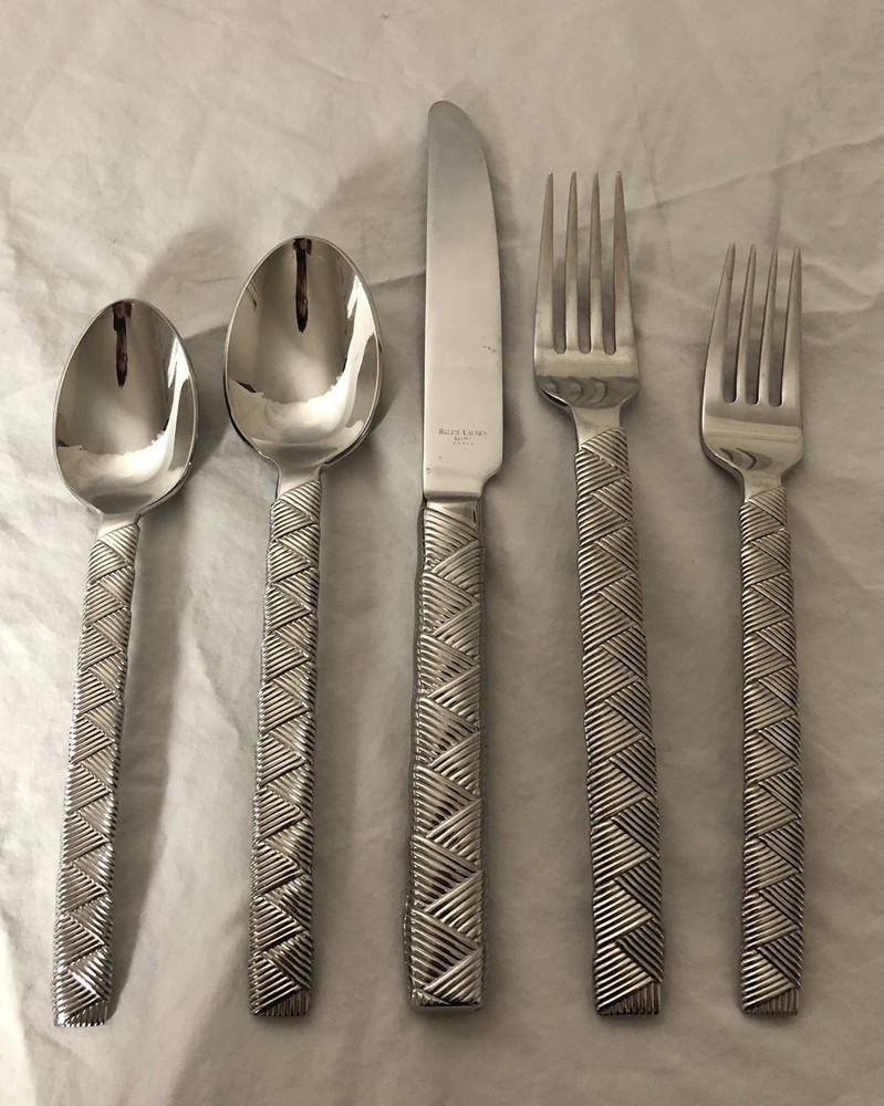 RALPH LAUREN - CAIRO - Silverware STAINLESS FLATWARE * YOUR CHOICE