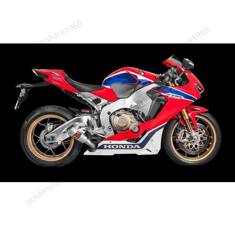 For Honda CBR1000RR 2017-2026 Exhaust Tips Motorcycle Muffler Silencer Slip Pipe
