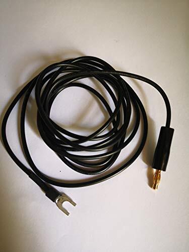 6 Feet Long Turntable Custom Ground Wire Plug Plated for Technics SL- Models ...