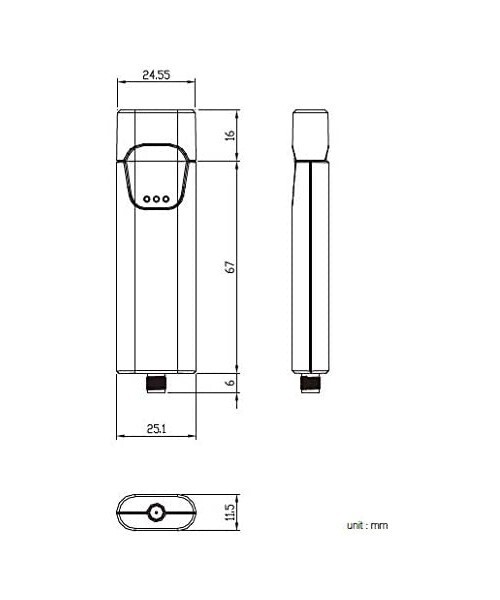 USB to LoRa 1-Port Wireless Adapter Systembase uLory