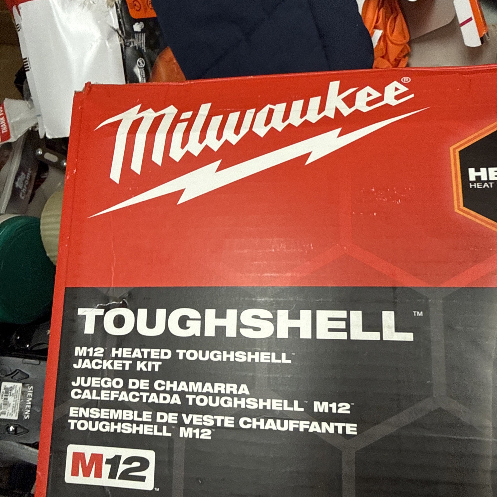 Milwaukee M100B-21L - M12 12V Durable Li-Ion Heated TOUGHSHELL Jacket - Large