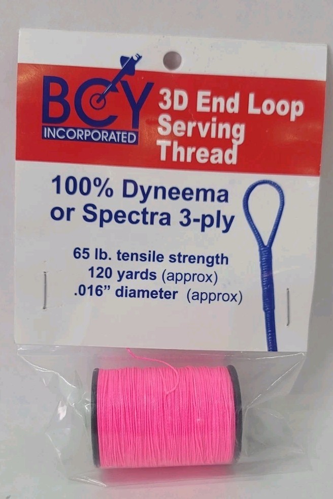 🧵 BCY 3D End Serving Pink 120 yds.