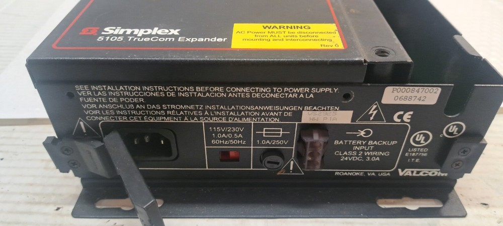 Valcom Simplex 5105 TrueCom Expander