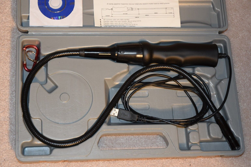 Teamforce TF2808 Flexible Snake Scope Camera *READ*