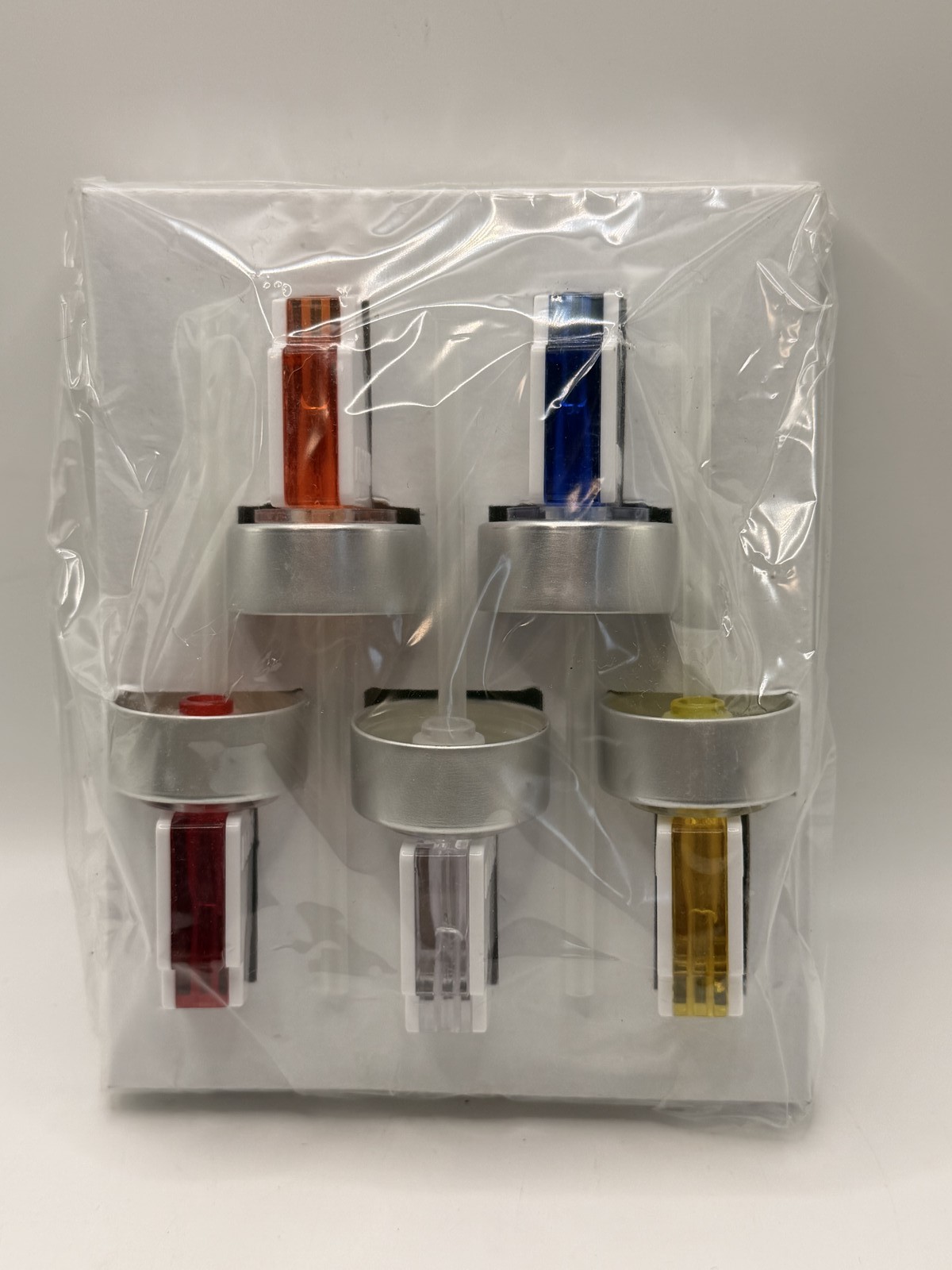 Absolut Liquor Bottle Pourers Set of 5 Speed Pourers Bar Bartender Tools