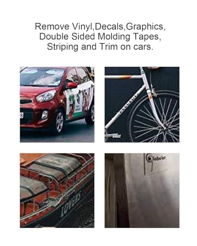 Decal Eraser Wheel Adhesive Remover Tool with 4 Pack Solid Decal Eraser Wheel