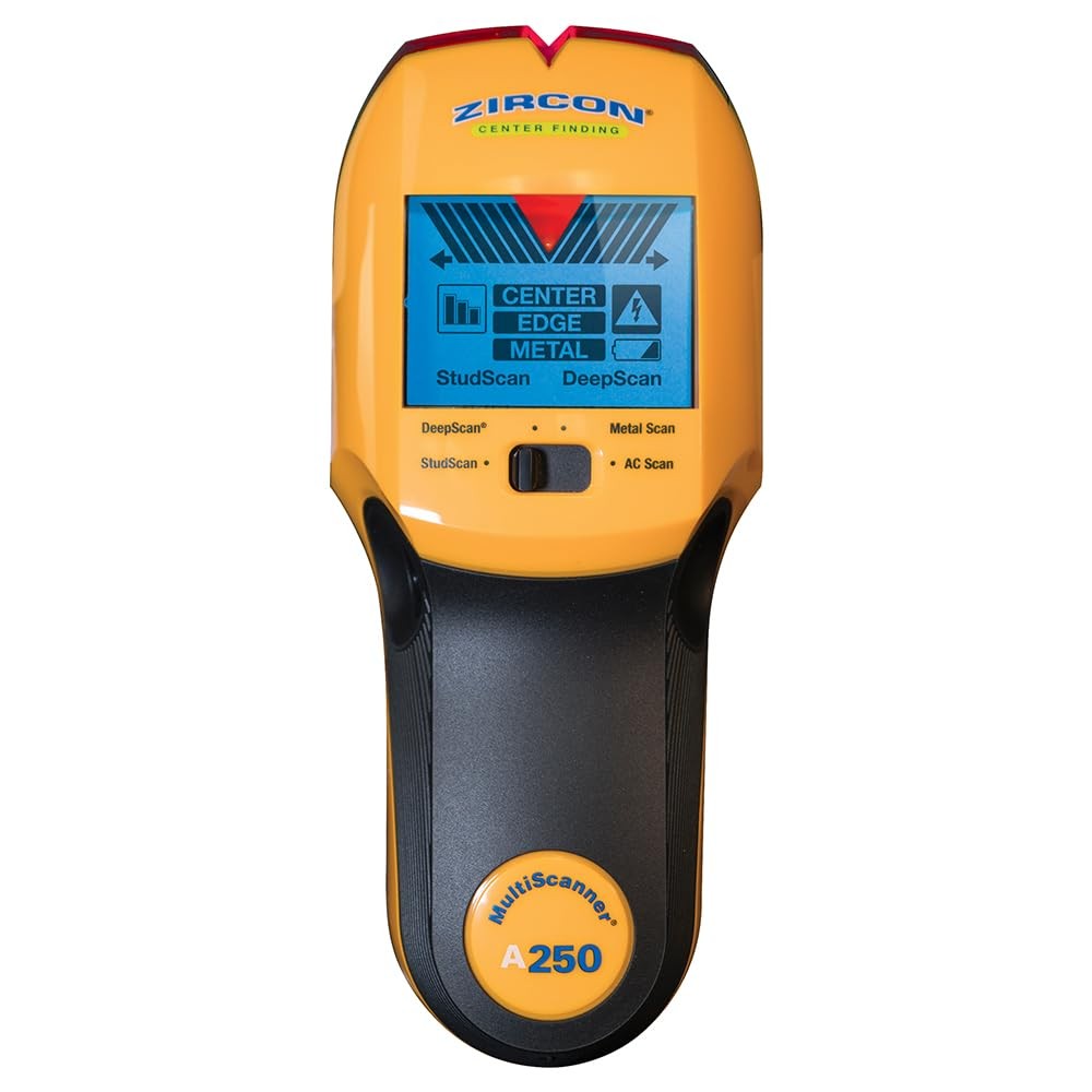 MultiScanner A250 All-in-One Stud Finder & Wall Scanner with Kit