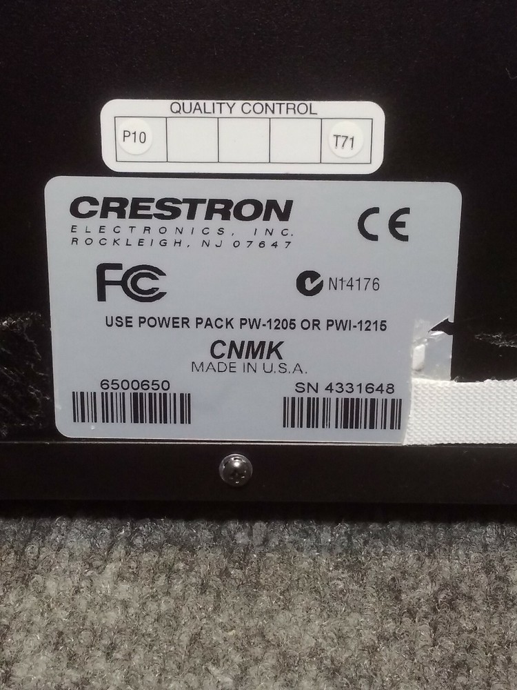 Used Crestron CNMK Mouse/Keyboard Controller